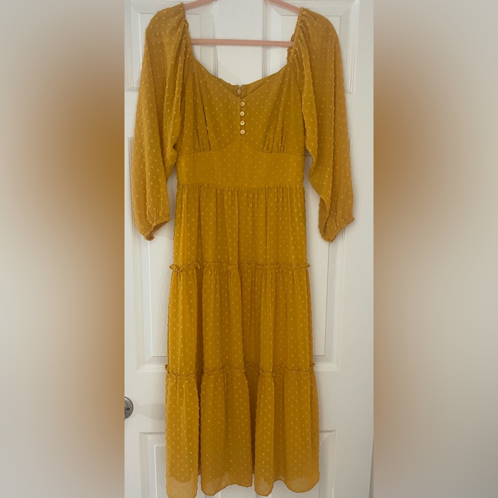 J. Crew Romantic Style Midi Dress